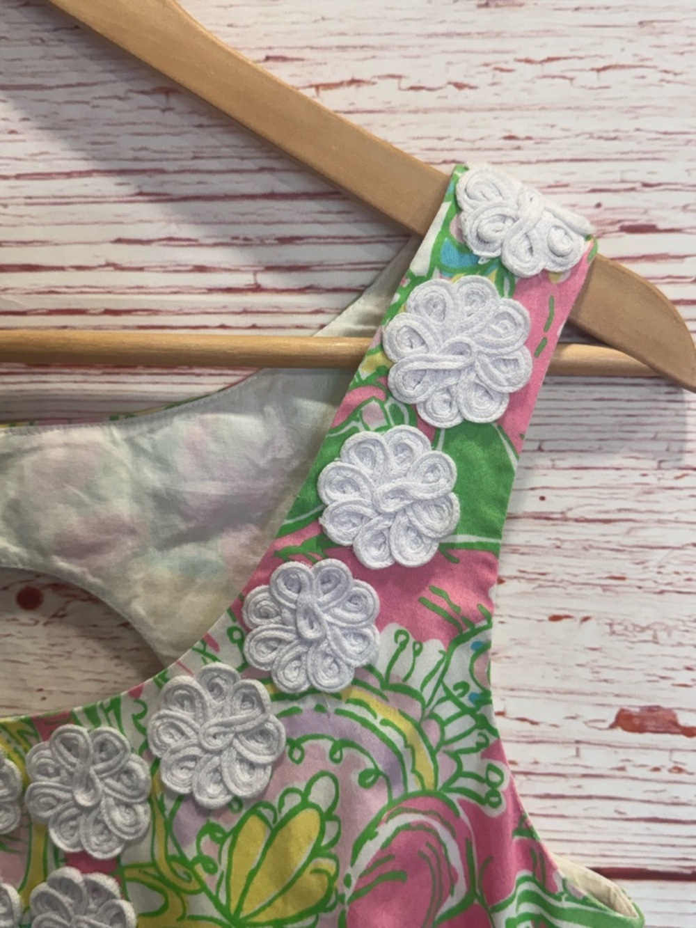 Lilly Pulitzer Nina Shift Dress in Multi Chin Chin Sz 10 - Picture 7 of 14